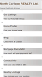 Mobile Screenshot of northcariboorealty.com